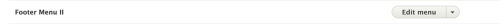 Edit Footer II navigation menu Edit Footer II navigation menu