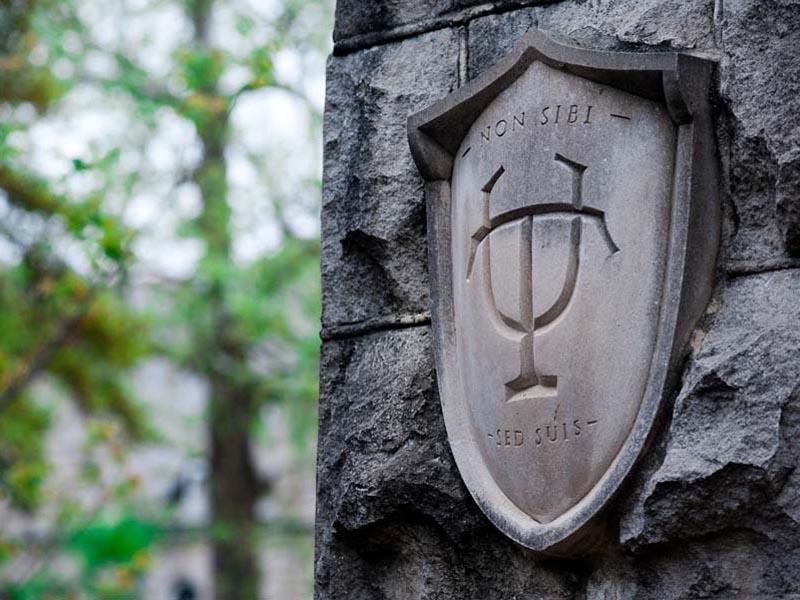 Gibson Monuments showcase the Tulane logo